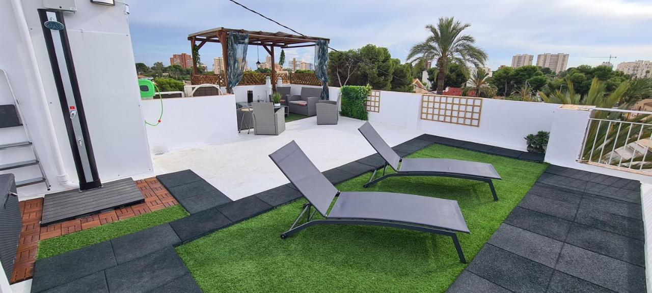 Lovely Beach House With Terrace San Juan Alicante El Campello Dış mekan fotoğraf